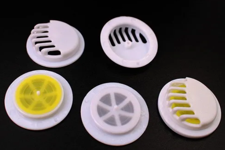 Respirator mask valve made up of Polypropylene
